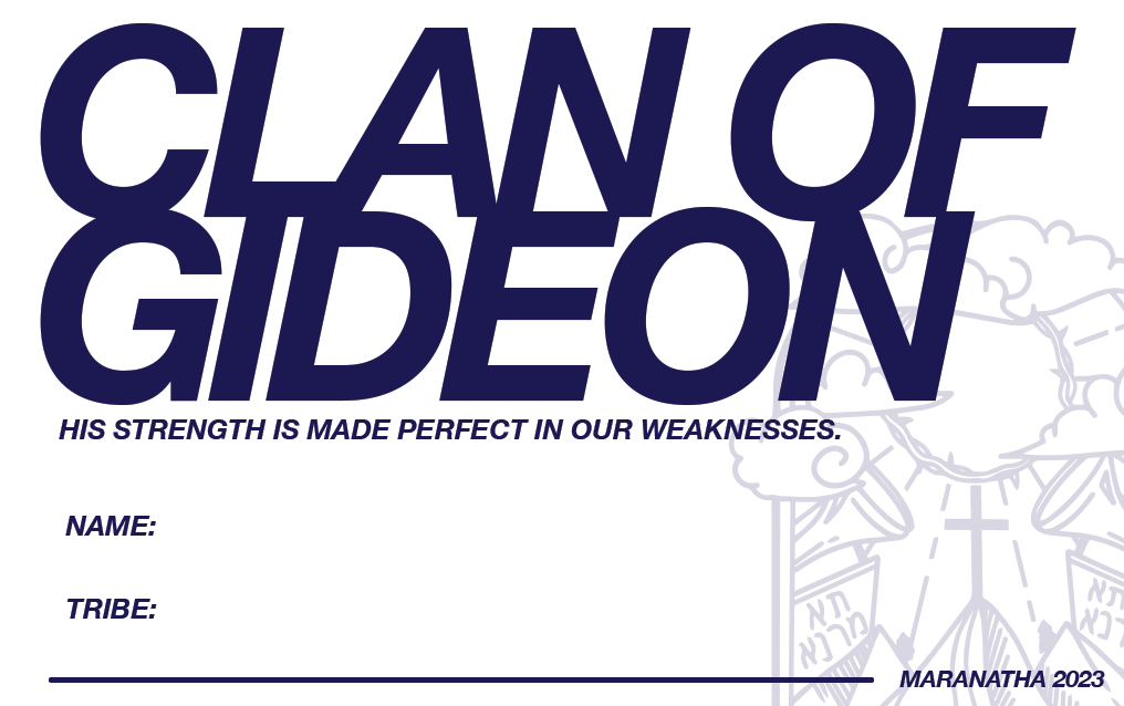 Nametag Gideon