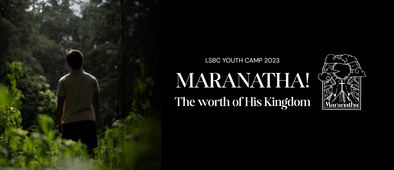A preview of the Maranatha homepage.