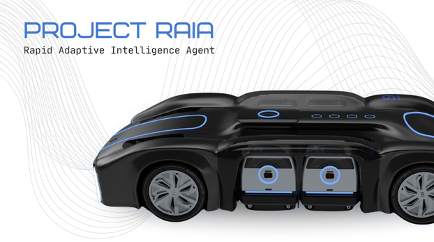 Project RAIA black vehicle render